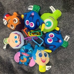 Bundle of 7 McDonalds Disney Pixar character toys